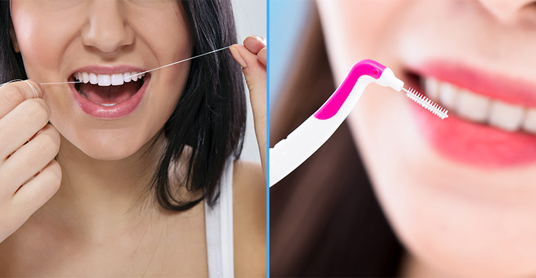 Zobna nitka in medzobna ščetka